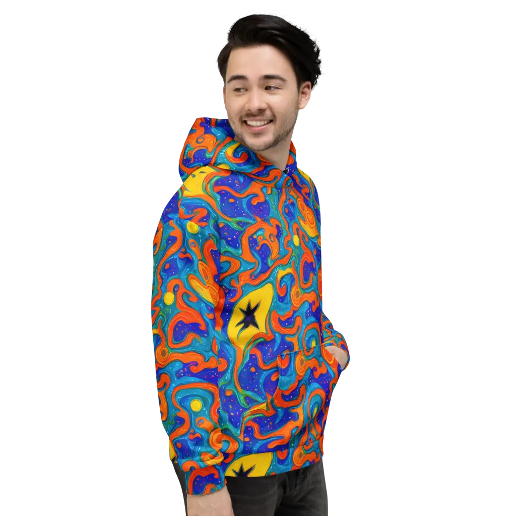 Molten Lagoon on Hoodie — Right