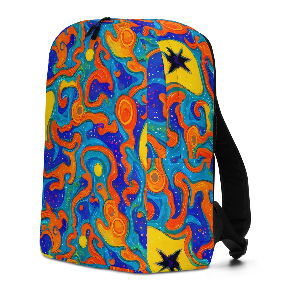 Molten Lagoon on Minimalist Backpack — Left