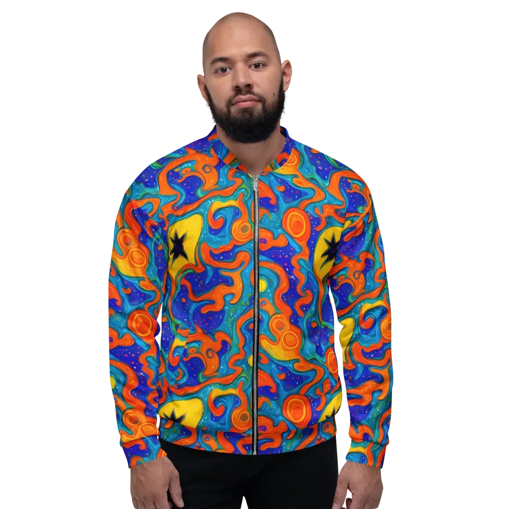 Molten Lagoon on Bomber Jacket — Front