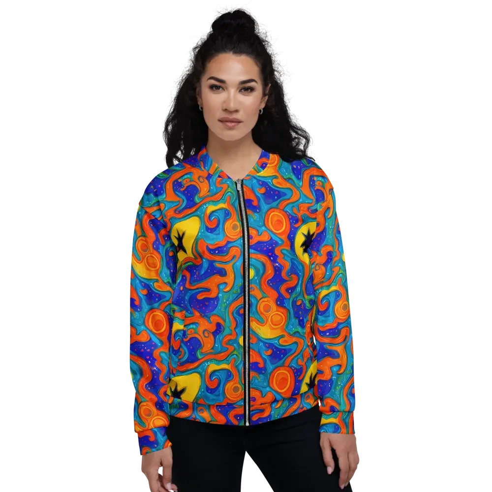 Molten Lagoon on Bomber Jacket — Front