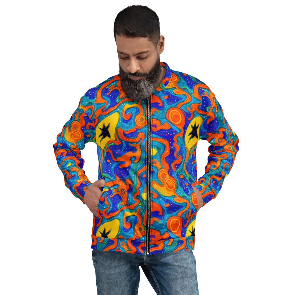 Molten Lagoon on Bomber Jacket — Front
