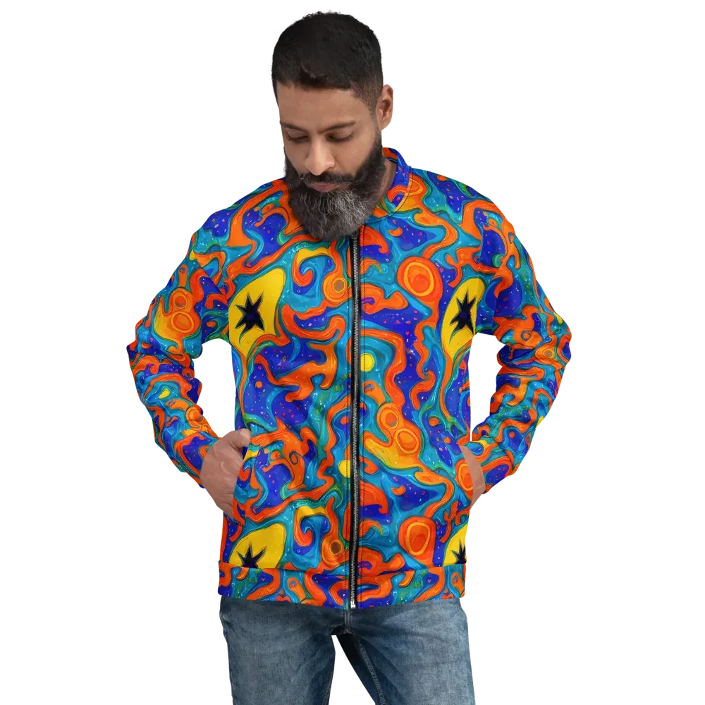 Molten Lagoon on Bomber Jacket — Front