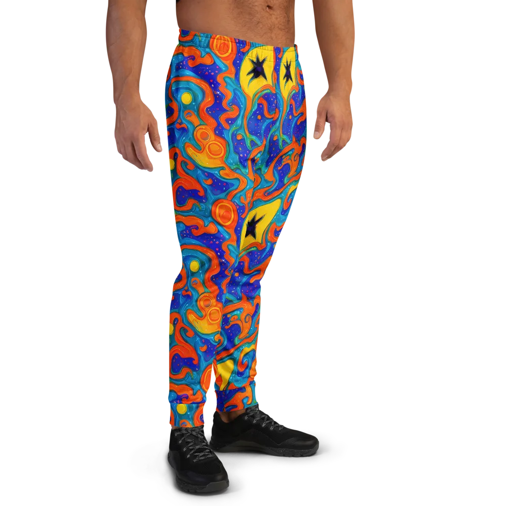 Molten Lagoon on Men's Joggers — Right