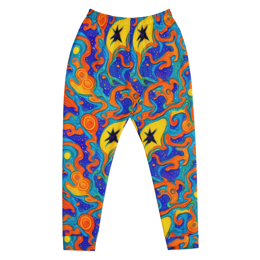 Molten Lagoon on Men's Joggers — Front