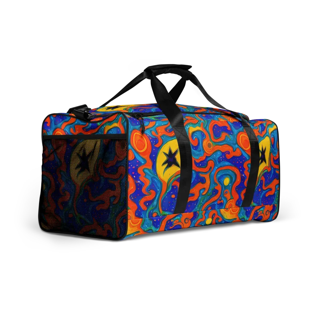 Molten Lagoon on Duffle Bag — Right Front