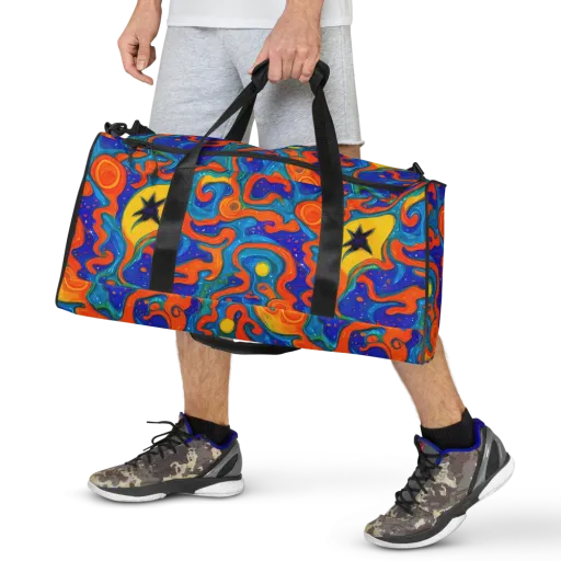 Molten Lagoon on a Duffle Bag