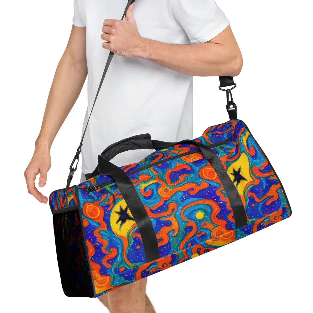 Molten Lagoon on Duffle Bag — Right Front