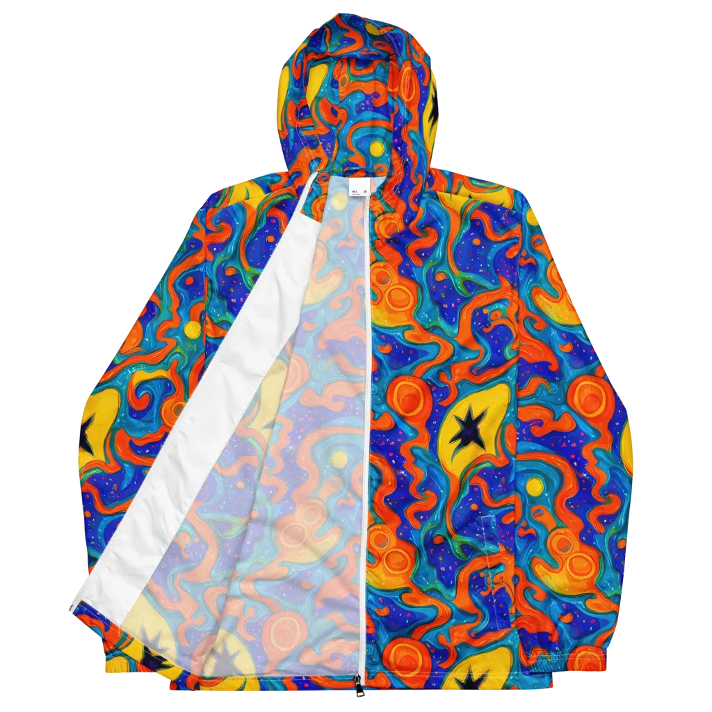 Molten Lagoon on Men's Windbreaker — Front