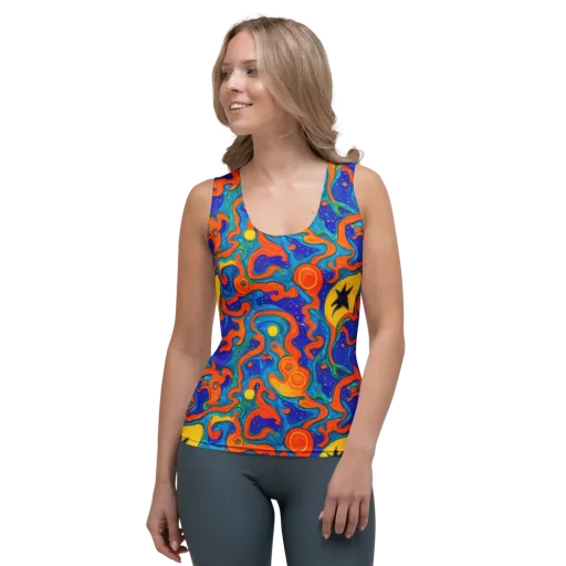 Molten Lagoon on a Women's Tank Top