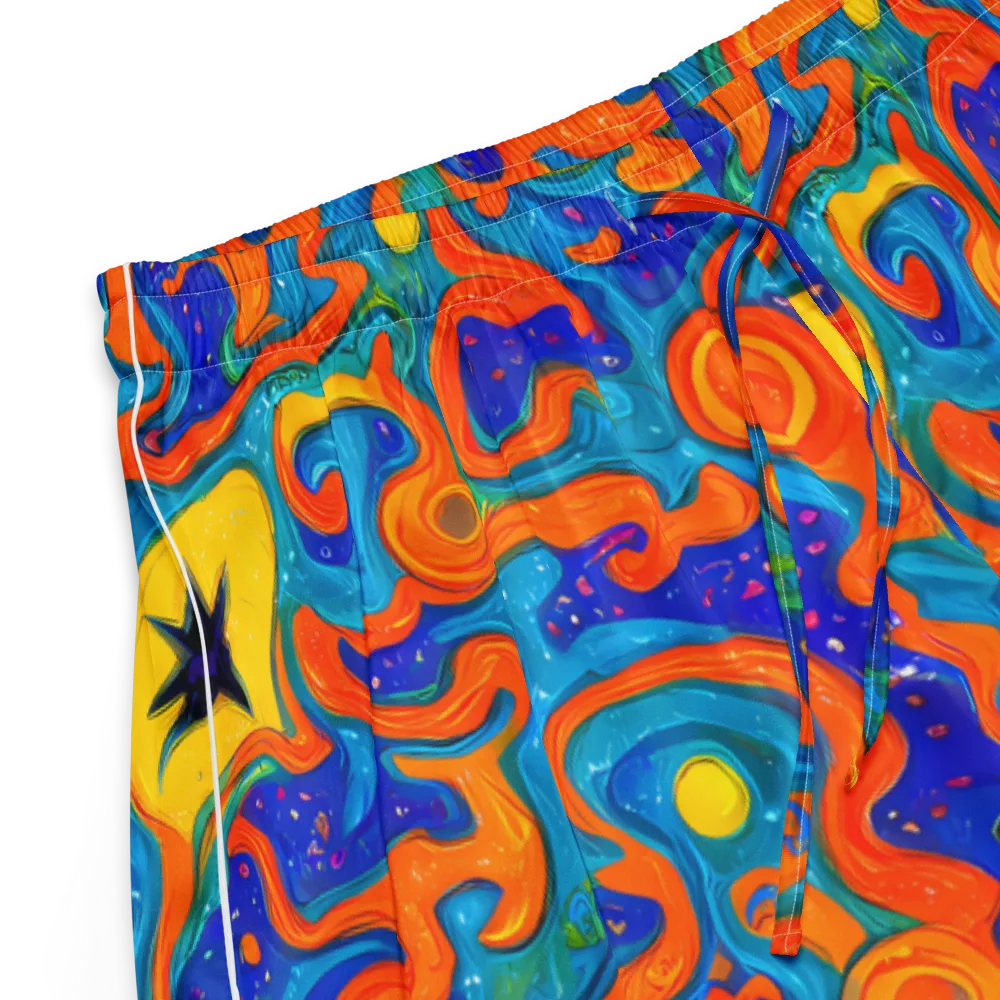 Molten Lagoon on Women's Pajama Shorts — Product details