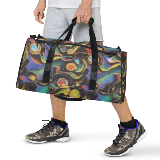 Planetary Ribbons on a Duffle Bag