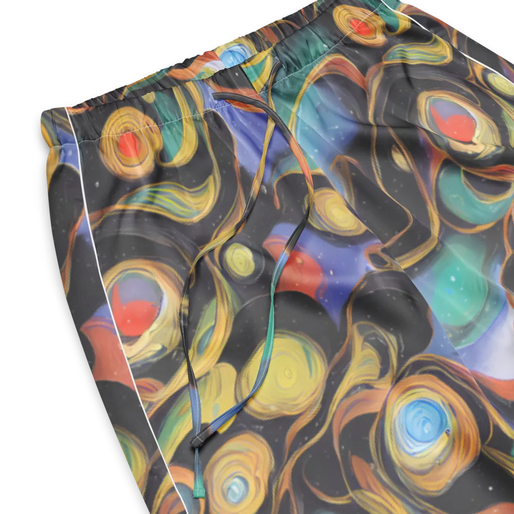 Planetary Ribbons on Women's Pajama Pants — Product details