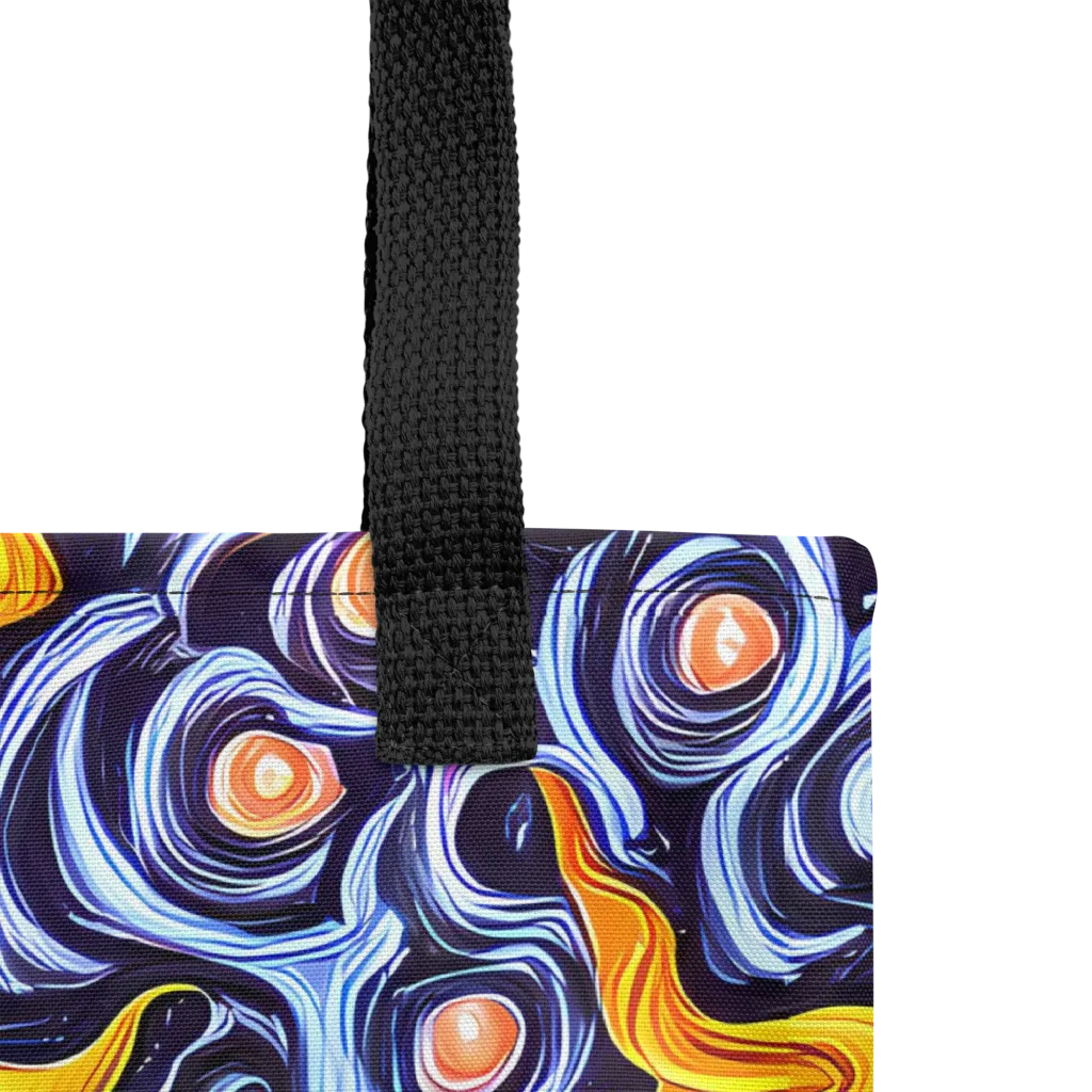 Midnight Fireflow on Tote Bag — Product details