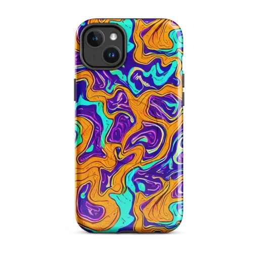 Plasma Swirl on a MagSafe Tough Case for iPhone®