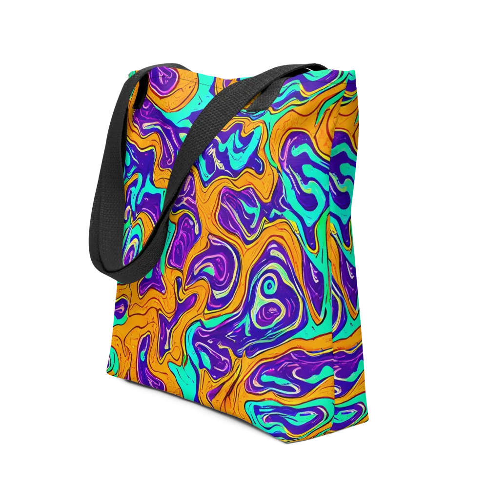 Plasma Swirl on Tote Bag — Front