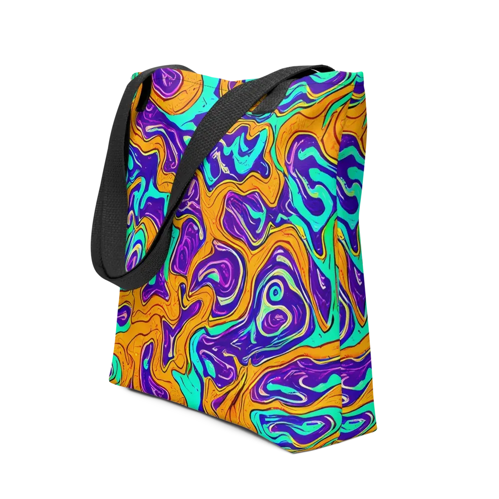 Plasma Swirl on Tote Bag — Front