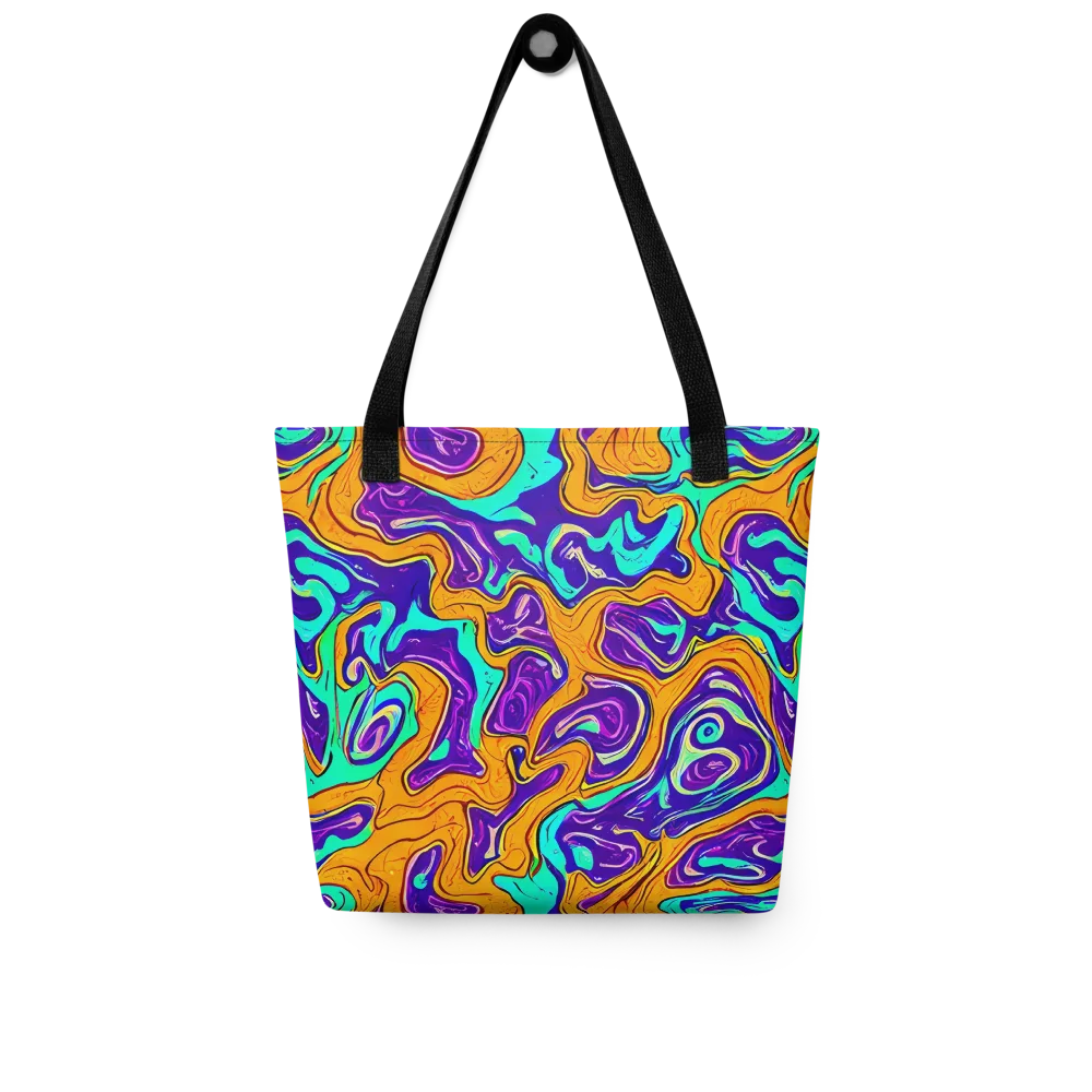 Plasma Swirl on Tote Bag — Front