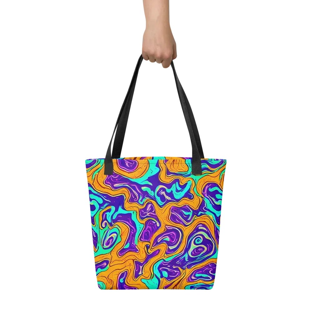 Plasma Swirl on Tote Bag — Front