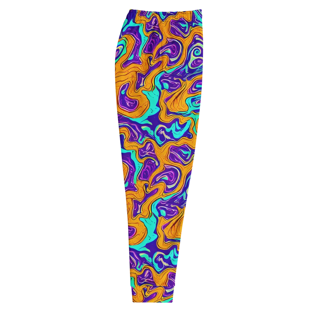 Plasma Swirl on Men's Joggers — Right
