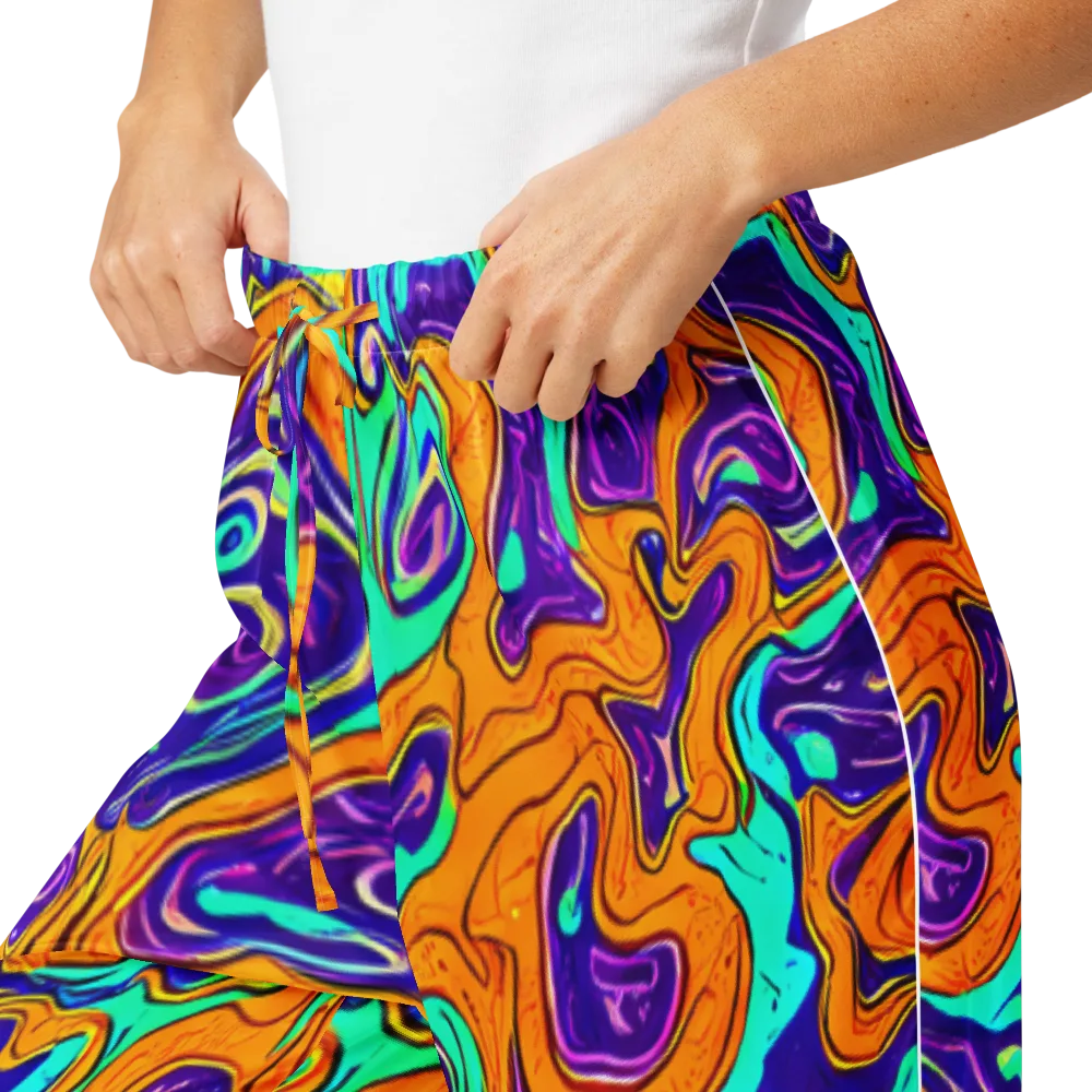Plasma Swirl on Women's Pajama Pants — Product details