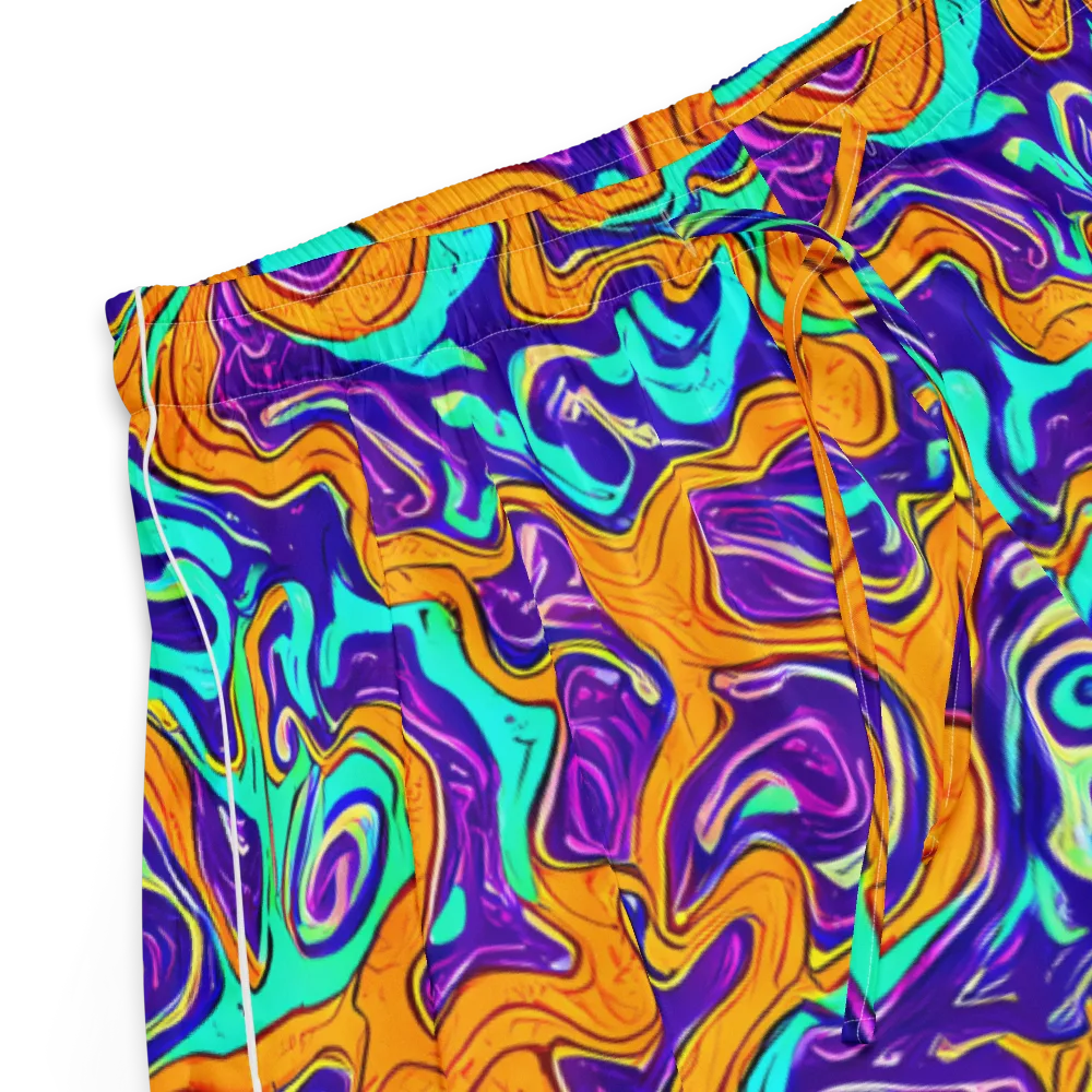 Plasma Swirl on Women's Pajama Shorts — Product details