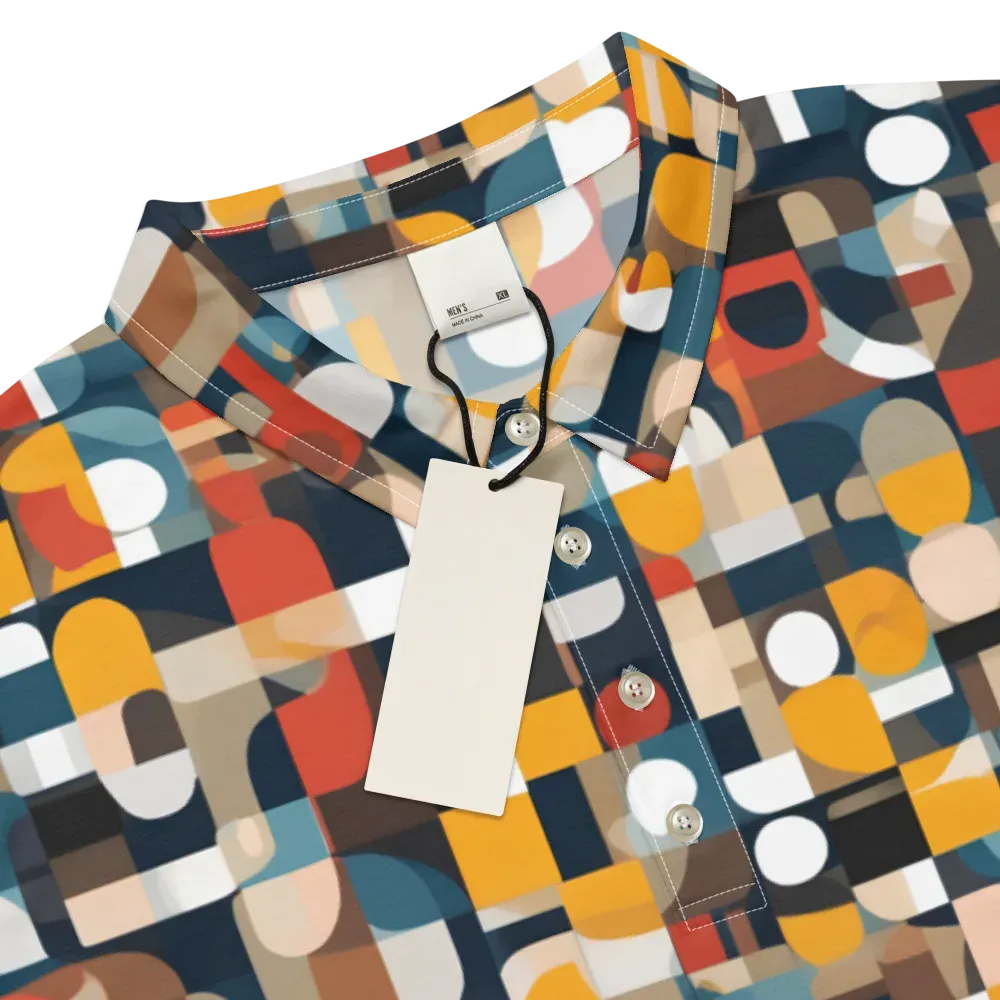 Modular Pulse on Men's Slim Fit Polo Shirt — Product details
