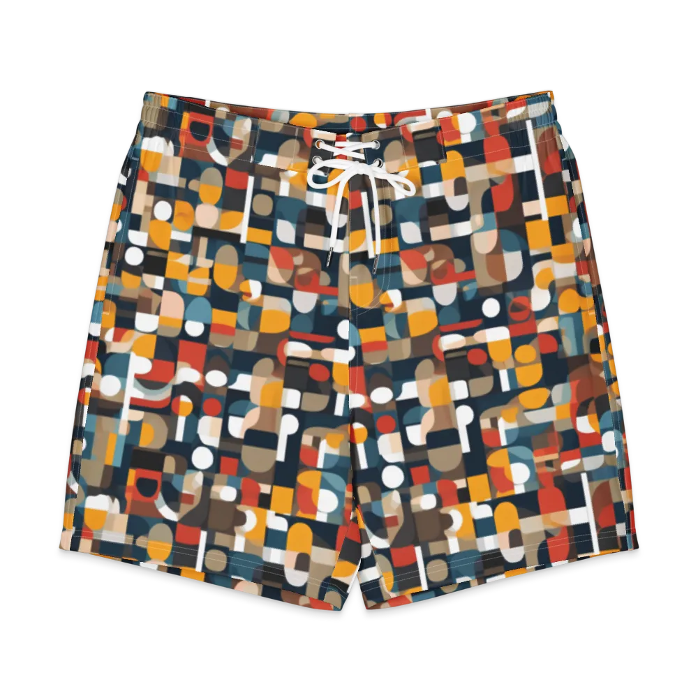 Modular Pulse on Men's Board Shorts — Front