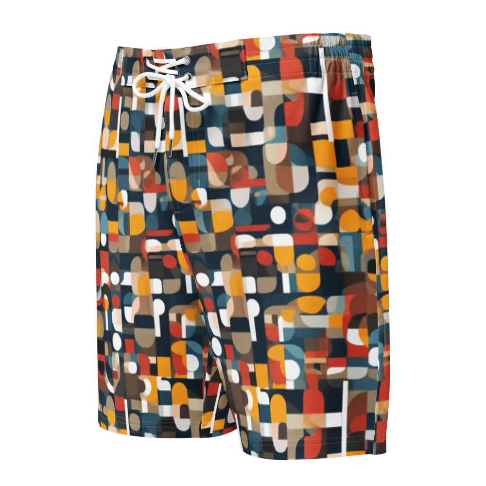 Modular Pulse on Men's Board Shorts — Front