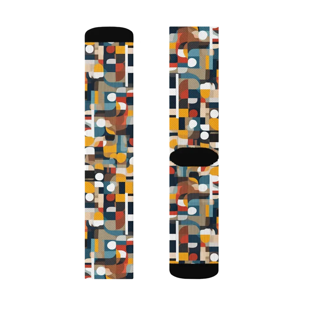 Modular Pulse on Socks — Right Sock