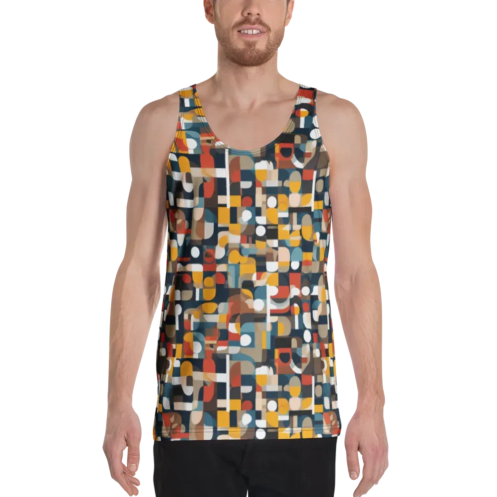 Modular Pulse on Men's Tank Top — Front