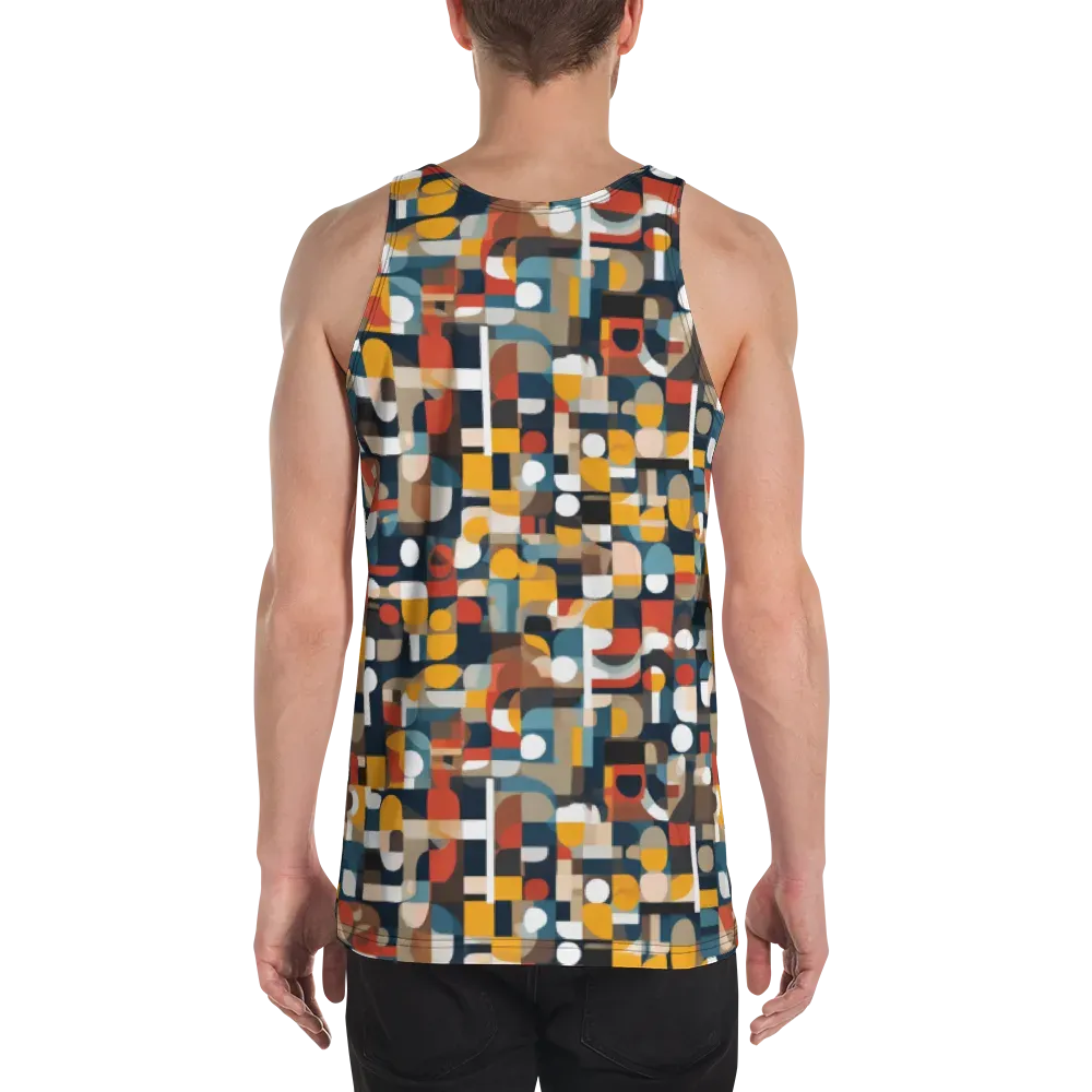 Modular Pulse on Men's Tank Top — Back