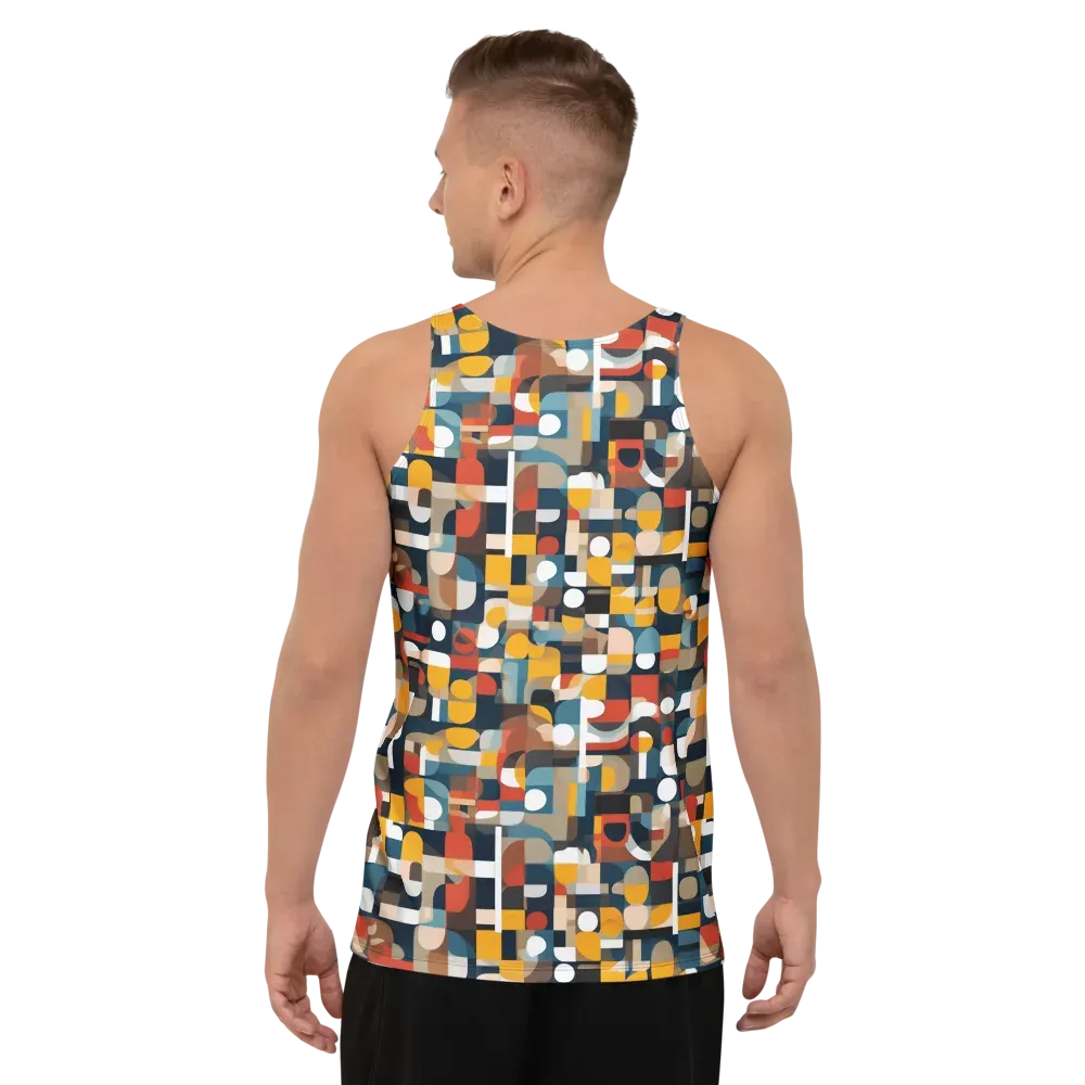 Modular Pulse on Men's Tank Top — Back