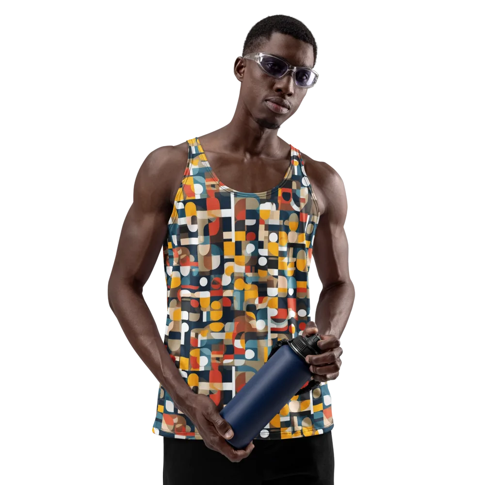 Modular Pulse on Men's Tank Top — Front