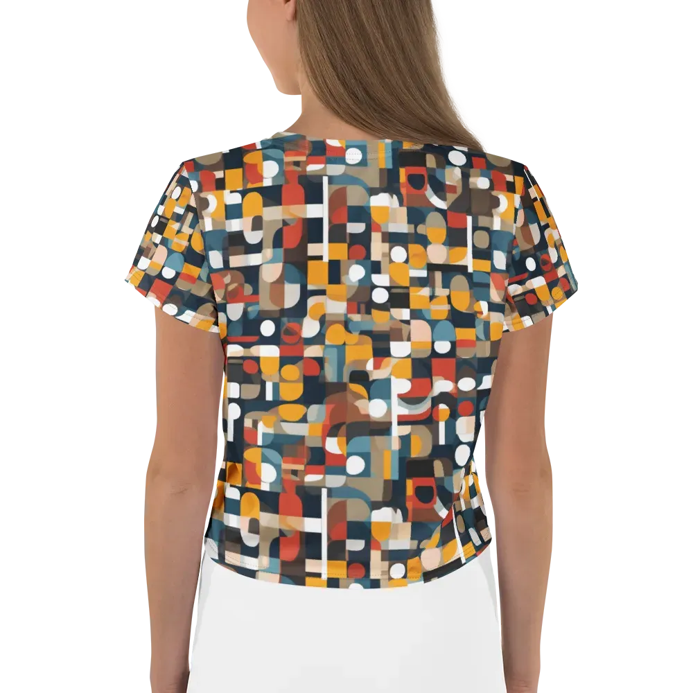 Modular Pulse on Crop Tee — Back