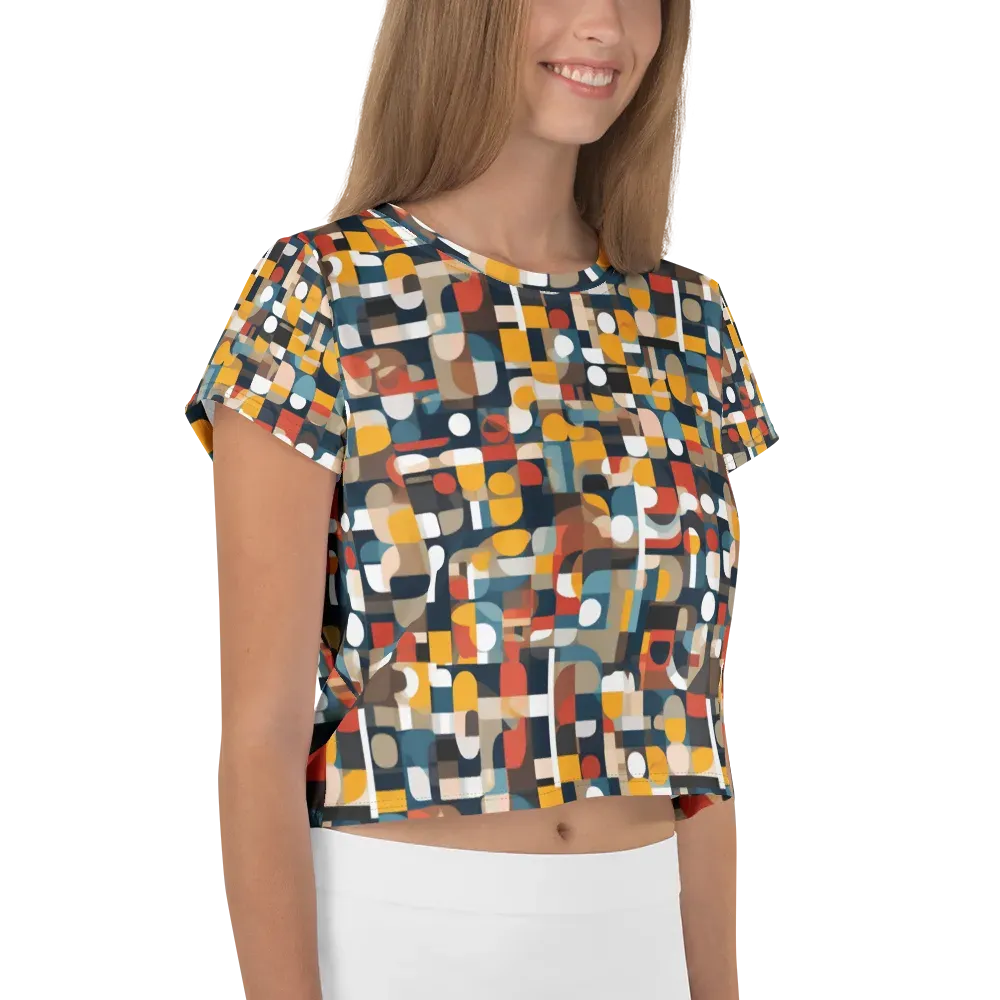 Modular Pulse on Crop Tee — Right