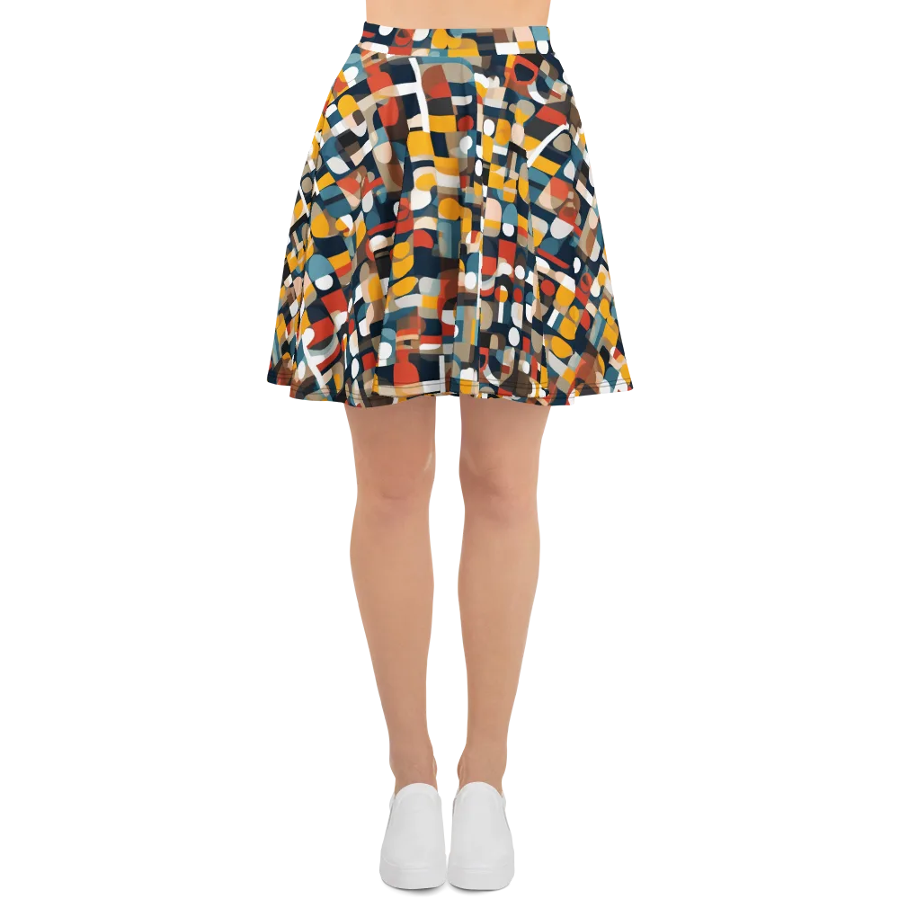 Modular Pulse on Skater Skirt — Front