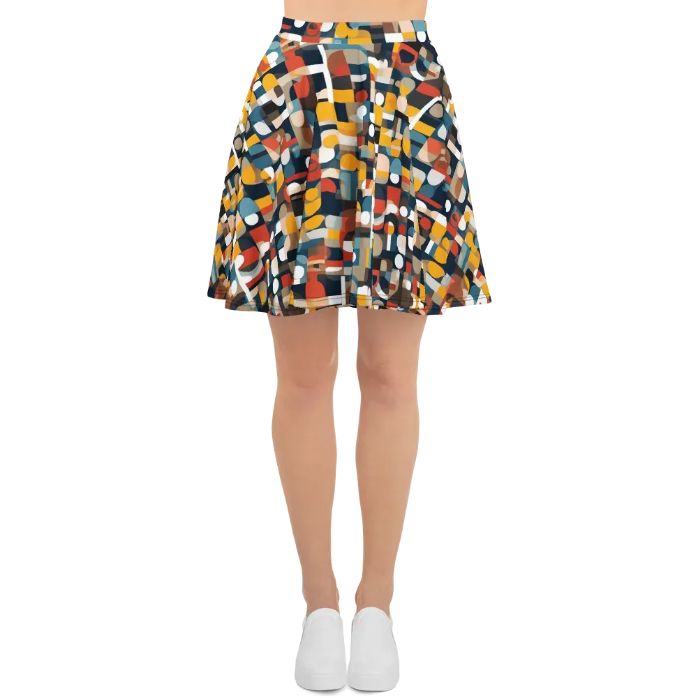 Modular Pulse on Skater Skirt — Front