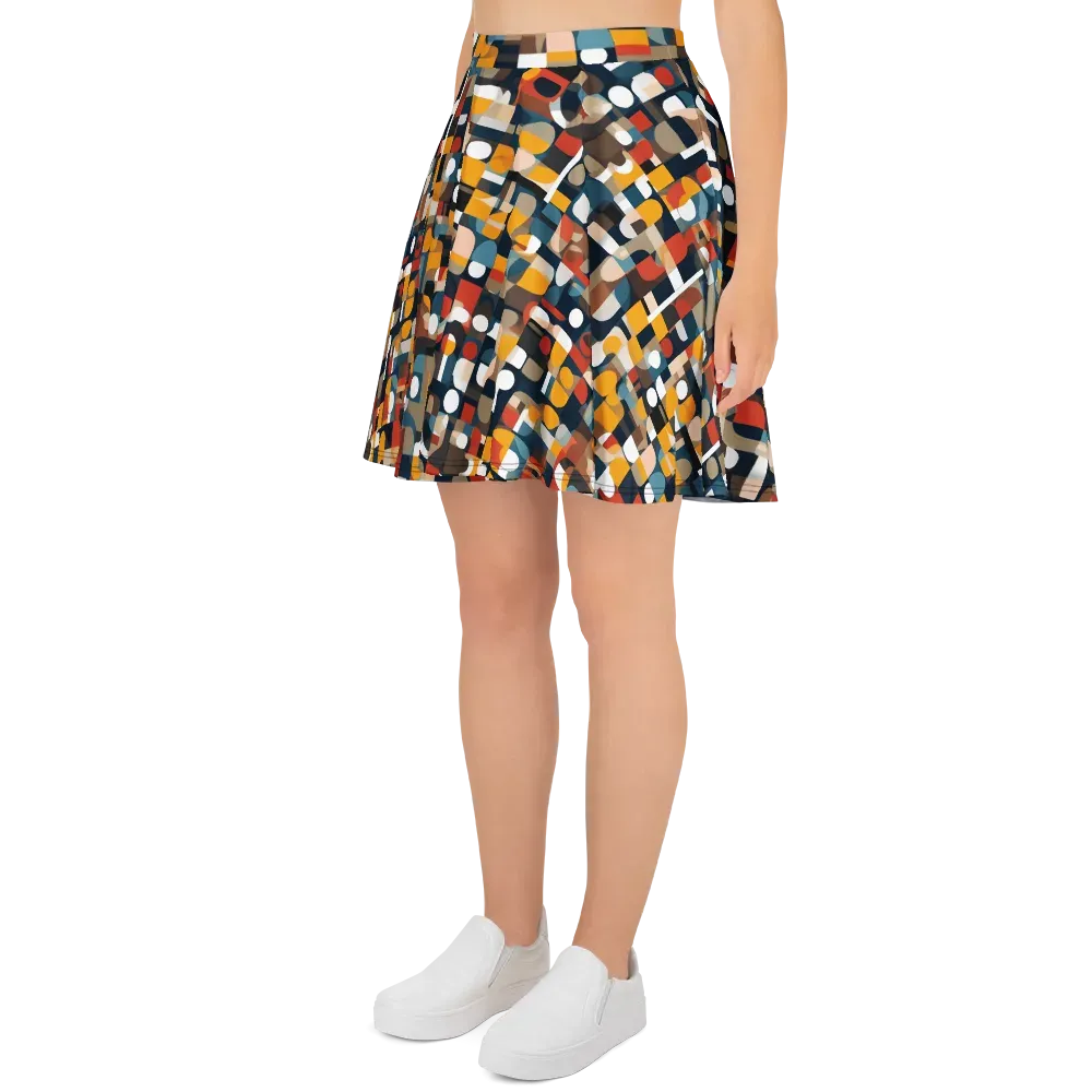 Modular Pulse on Skater Skirt — Left