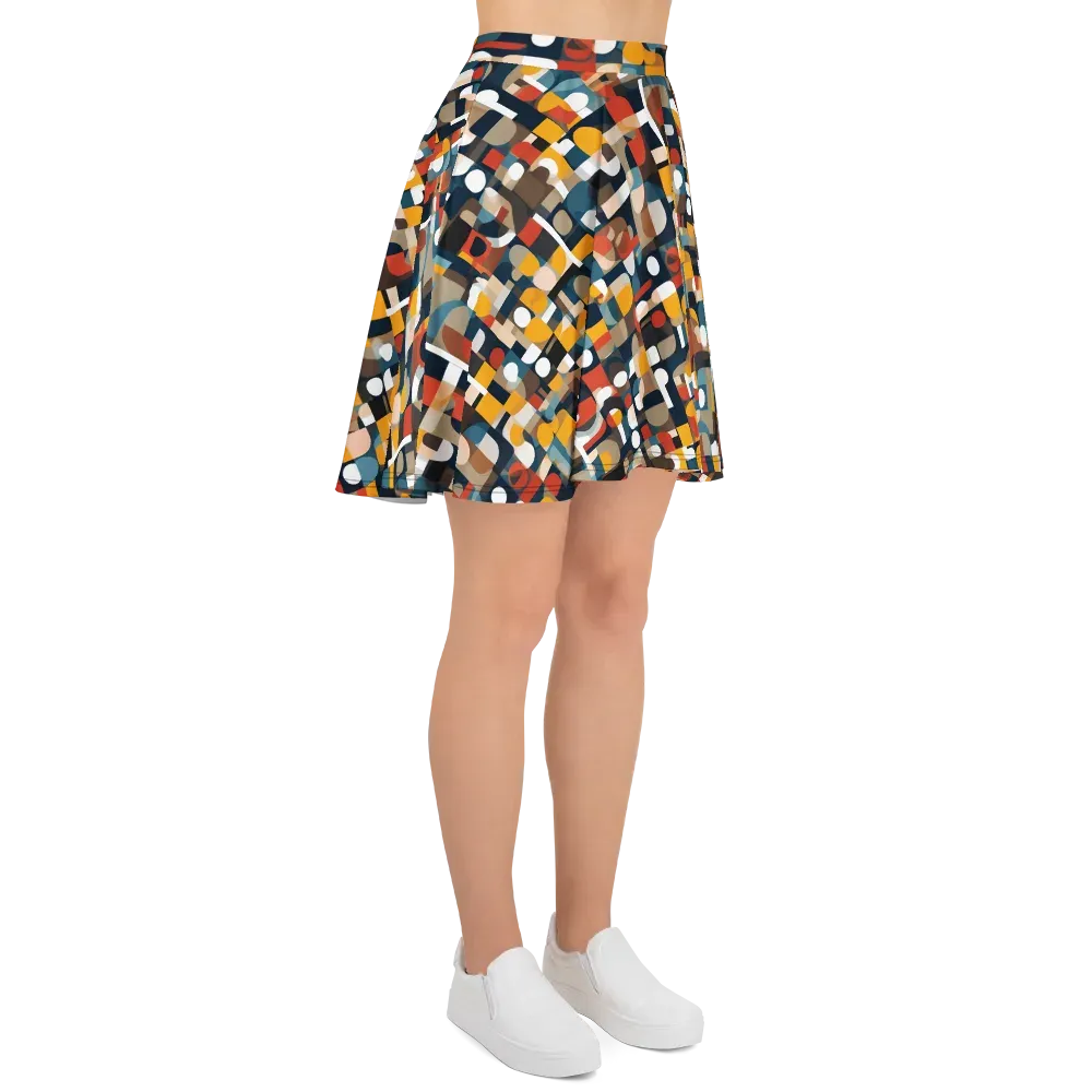 Modular Pulse on Skater Skirt — Right