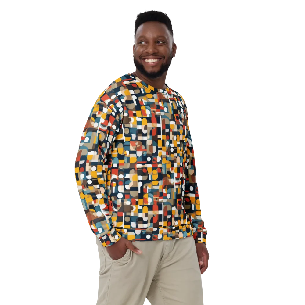 Modular Pulse on Sweatshirt — Front