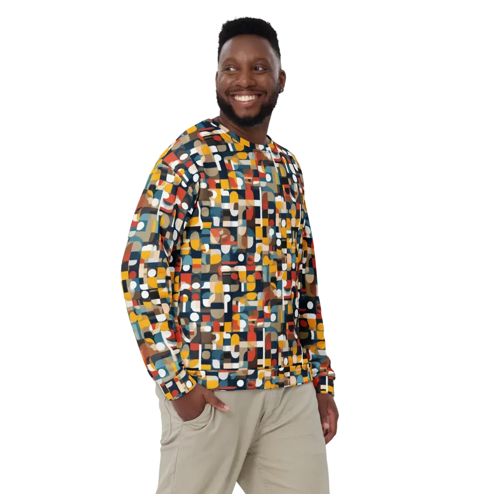 Modular Pulse on Sweatshirt — Front