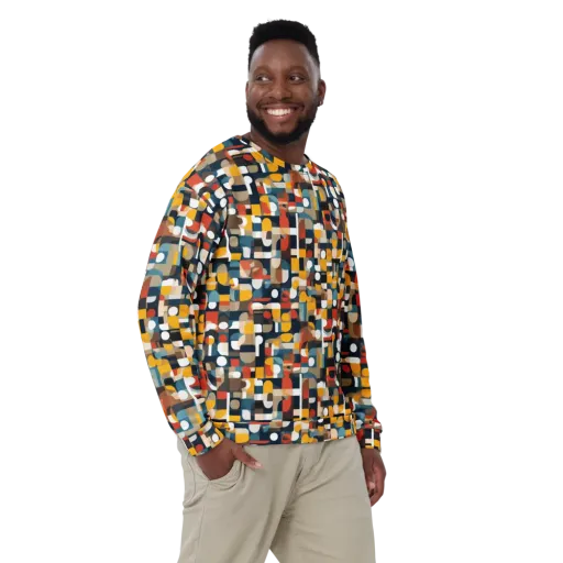 Modular Pulse on a Sweatshirt