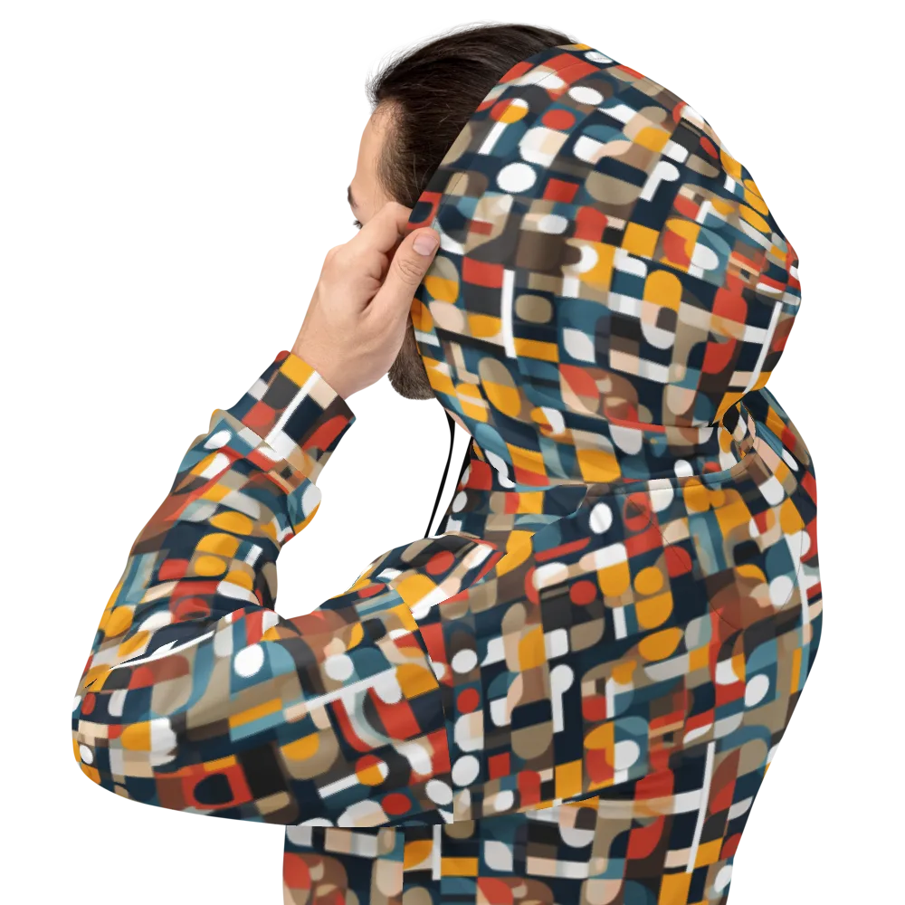 Modular Pulse on Hoodie — Back