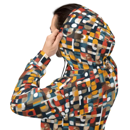 Modular Pulse on a Hoodie