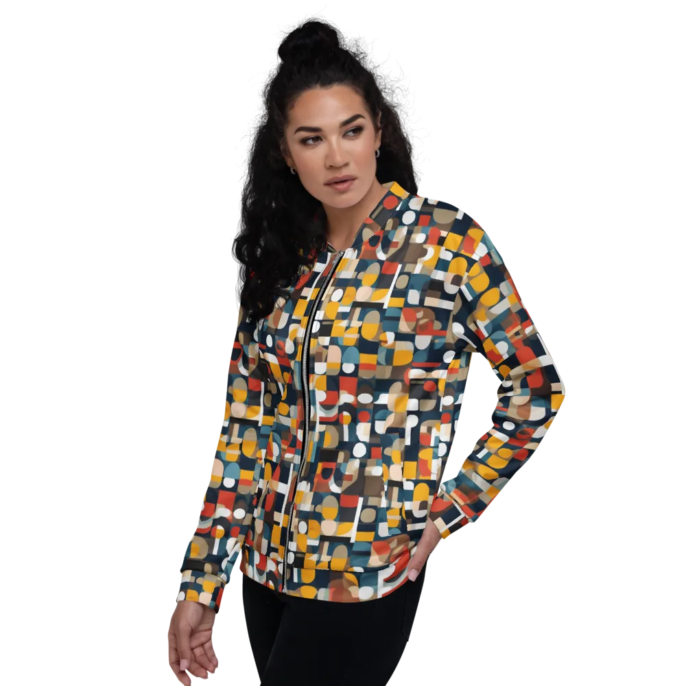Modular Pulse on Bomber Jacket — Left