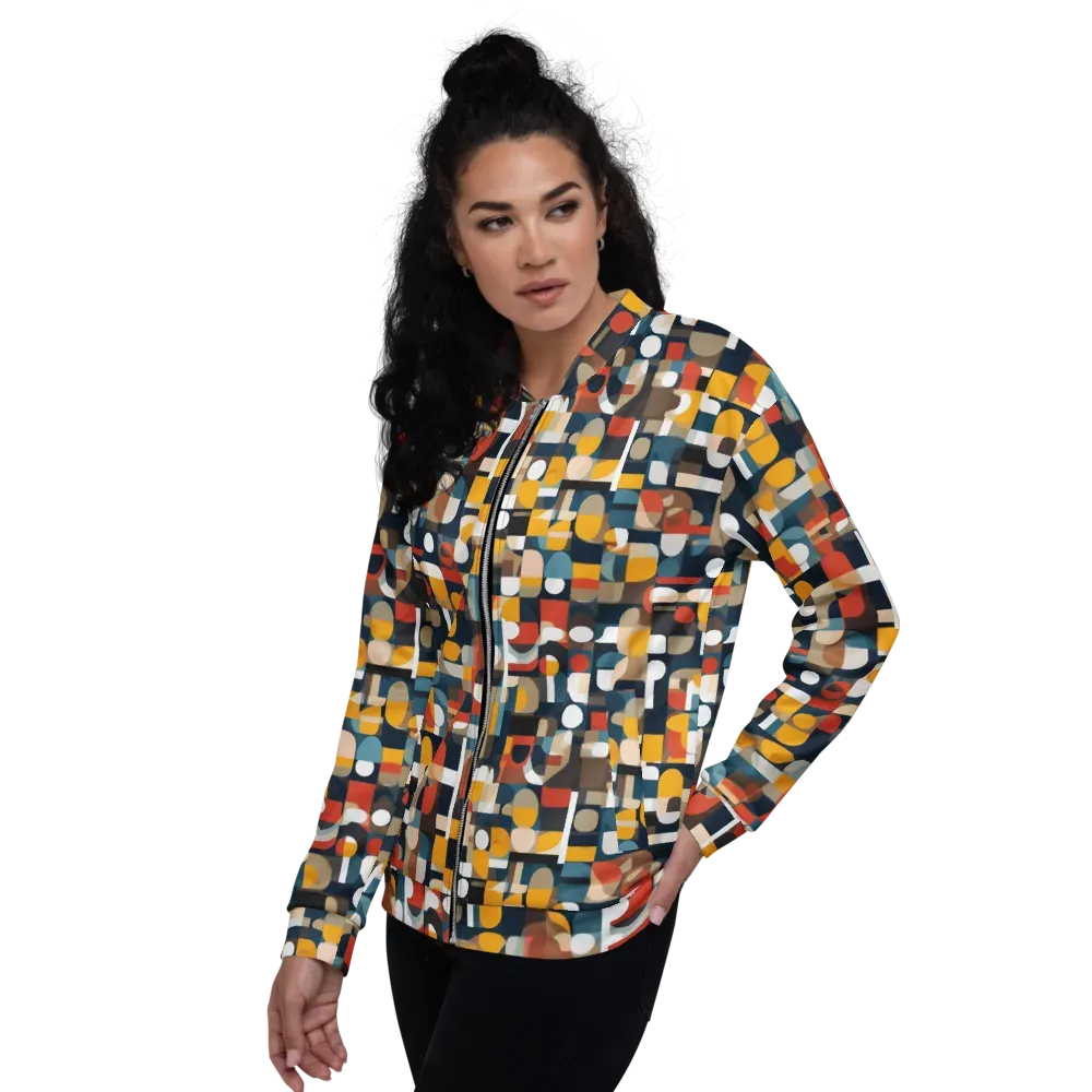 Modular Pulse on Bomber Jacket — Left
