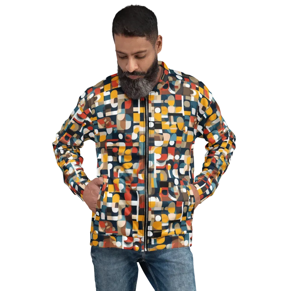 Modular Pulse on Bomber Jacket — Front