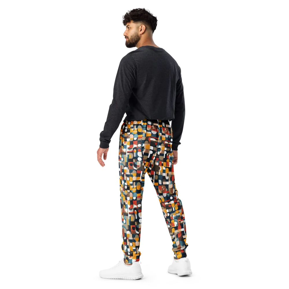 Modular Pulse on Men's Joggers — Back
