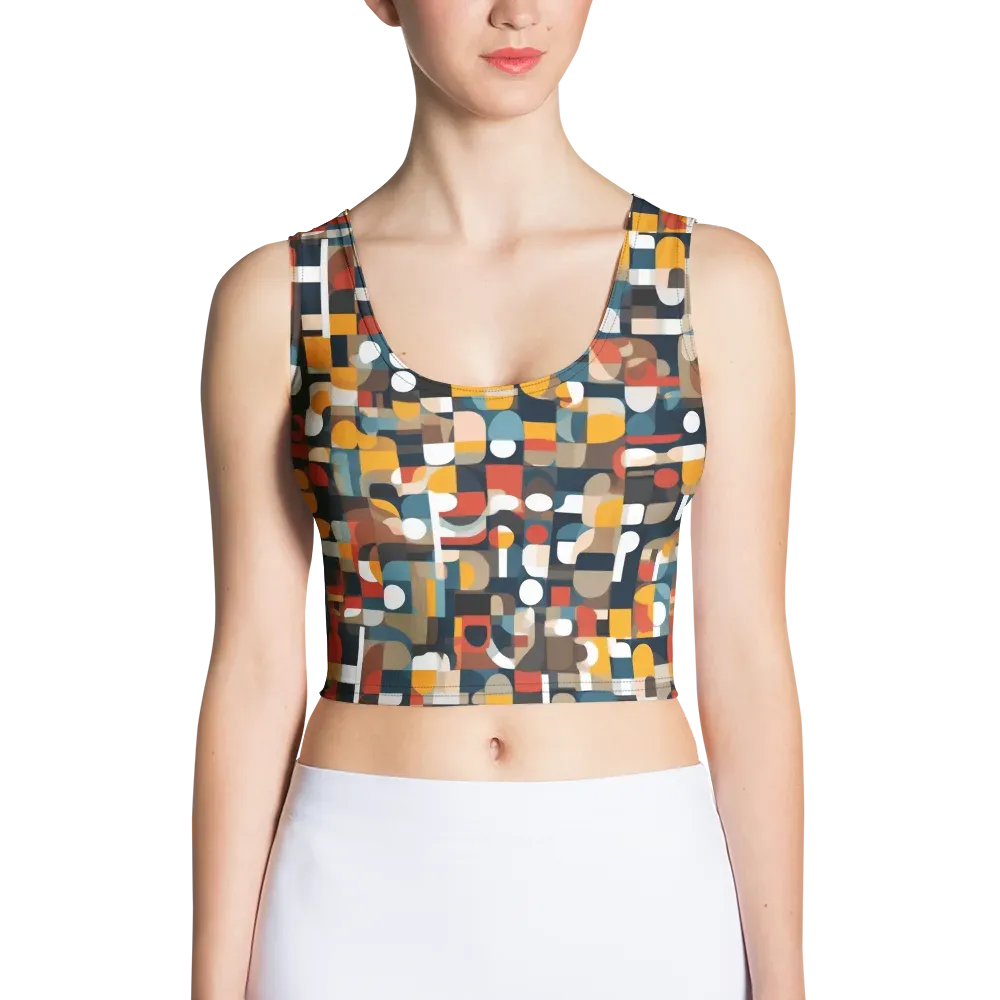 Modular Pulse on Crop Top — Front