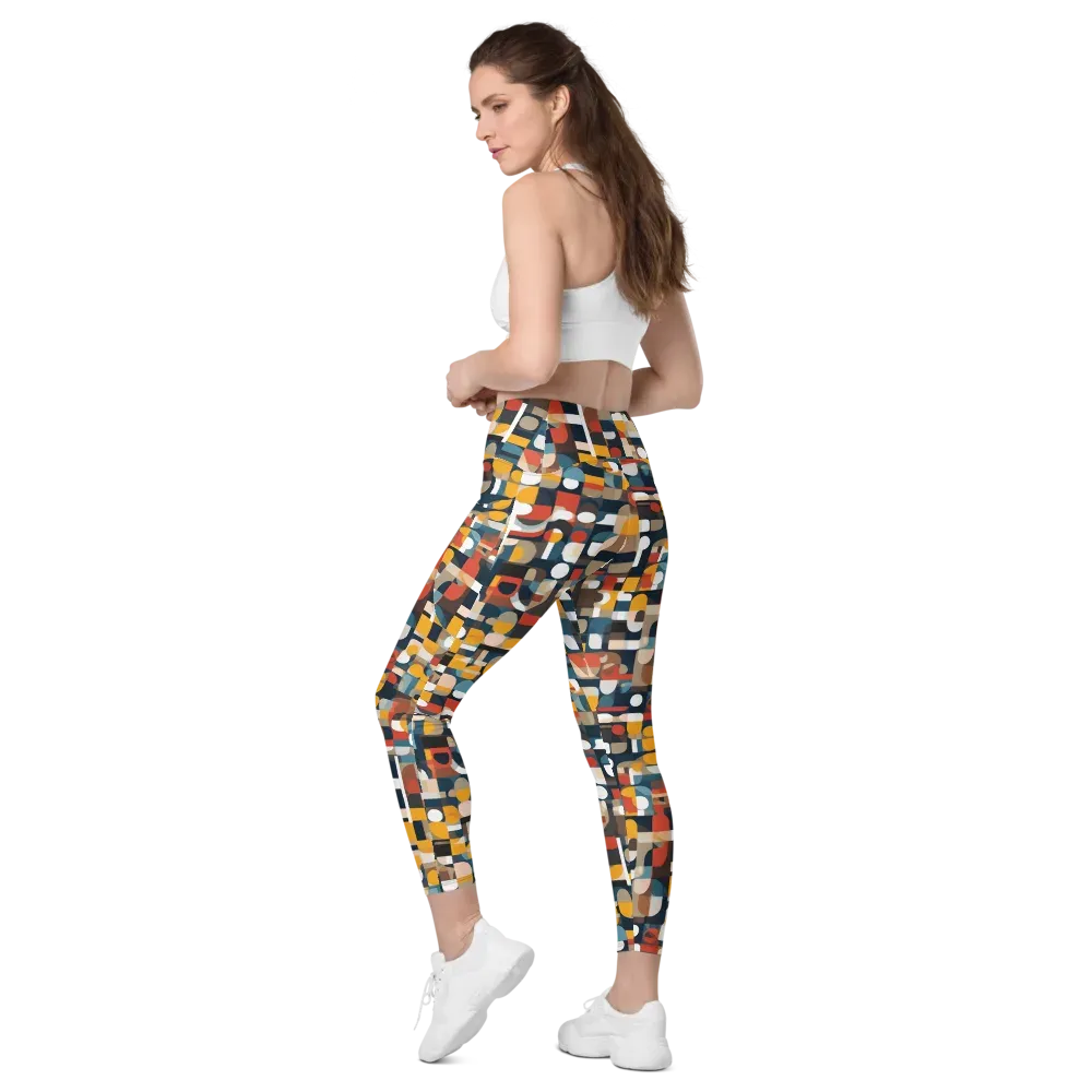 Modular Pulse on Leggings with Pockets — Left Back